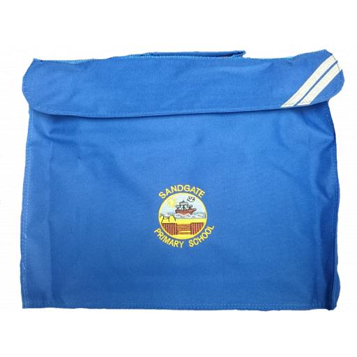 Sandgate Primary landscape style book bag