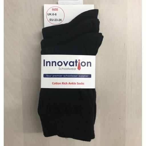 Cotton Rich Ankle Socks