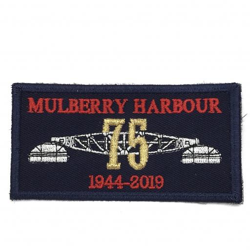 Mulberry Harbour 75th Anniversary Badge