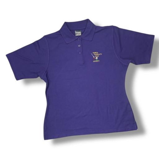 Purple Tuesday's Golf Society Ladies Polo Shirt
