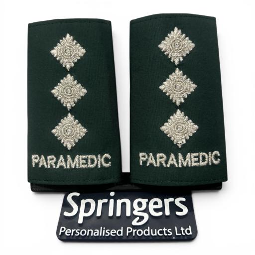 Paramedic 3 Bath star Slider Epaulettes