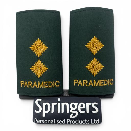 Paramedic 2 Bath star Slider Epaulettes